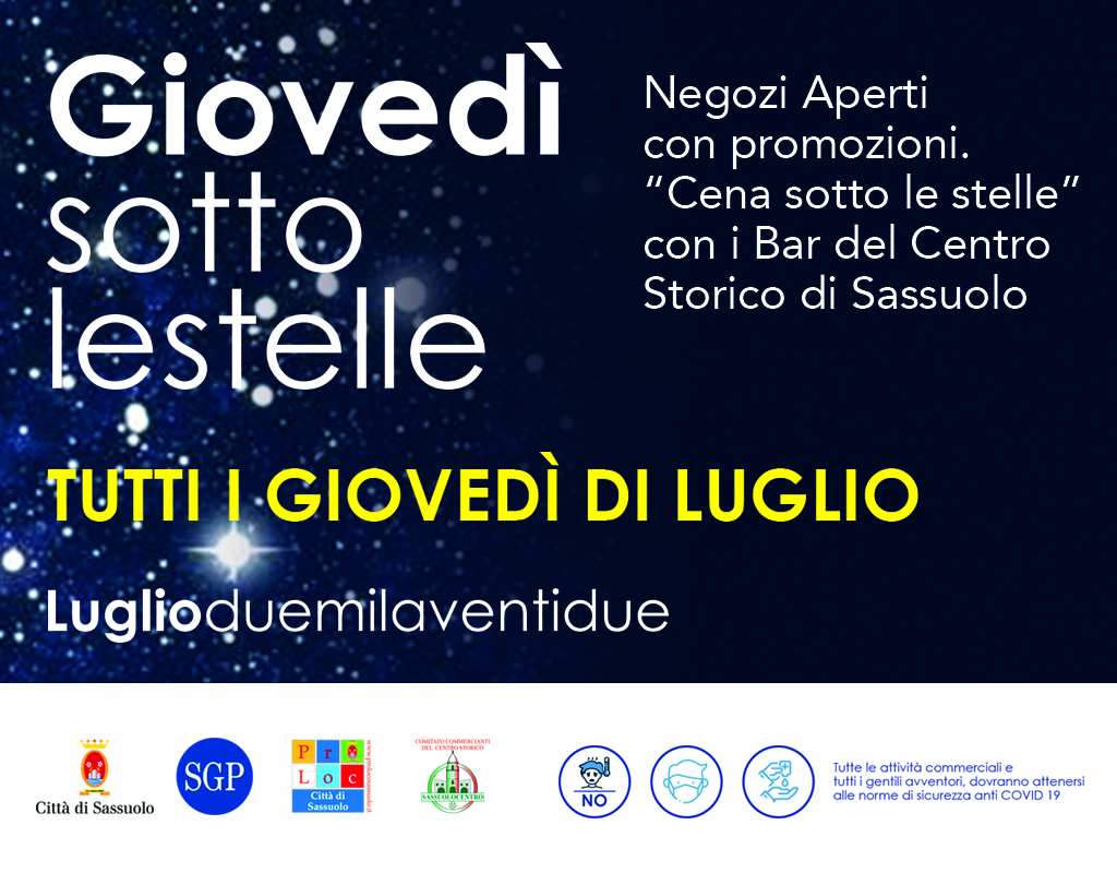 Giovedì sotto le Stelle 2022