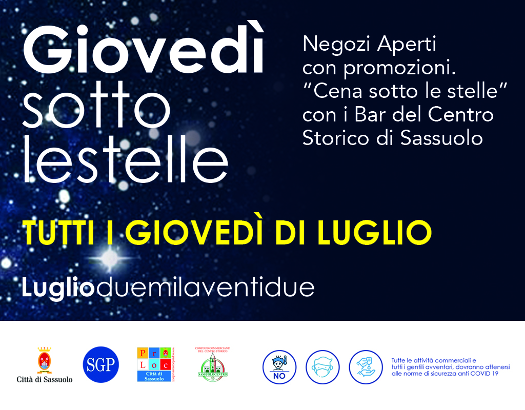 Giovedì sotto le Stelle 2022
